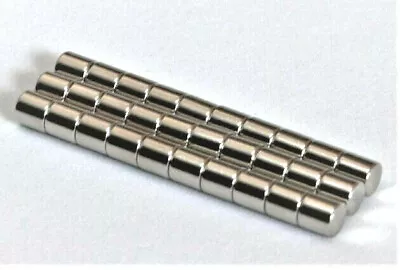 30 Pcs Lot 1/4 X 1/4inch Neodymium Strong Rare Earth Cylinder Magnet N48-Magnets • $10.95