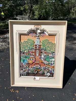 Melanie Taylor Kent  We The People Thanksgiving  3D  Hand Signed 1 Of 20 • $9899