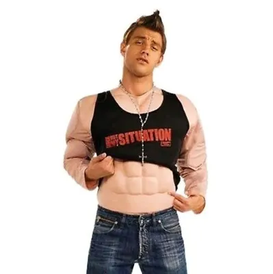 Rubie's Adult Costume Sz M Fits 38-40 Jersey Shore  The Situation  Muscle Chest  • $17.99