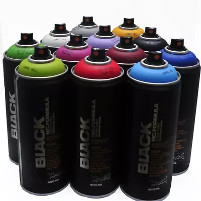 400Ml Popular Colors Set Of 12 Graffiti Street Art Mural Spray Paint • $123.99