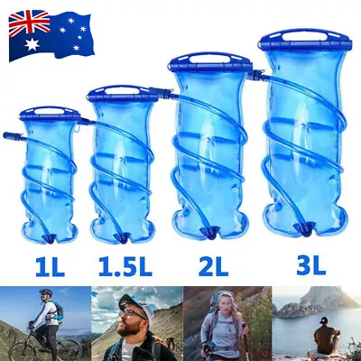 1L/1.5L/2L/3L Water Bladder Backpack Hydration System Pack Bag Camping Hiking • $17.99