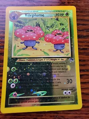 Vileplume 17/18 Southern Islands Reverse Holo Pokémon Card - PL • $12.99