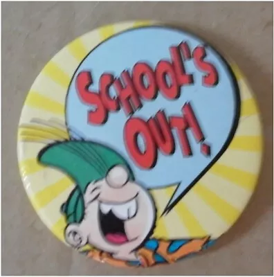 £2.75 • Buy Buster Badge - Free Gift From Buster Holiday Special (School's Out Alice Cooper)