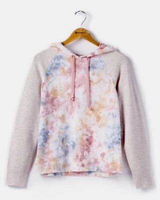 $25 • Buy ‘Skies Are Blue’ Colorblock Tie Dye Hoodie SZ XS *NWT*