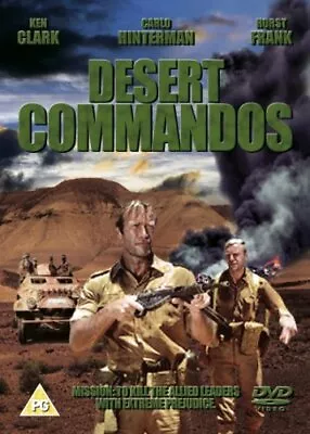 Desert Commandos DVD (2010) Ken Clark Lenzi (DIR) Cert PG Fast And FREE P & P • £2.79