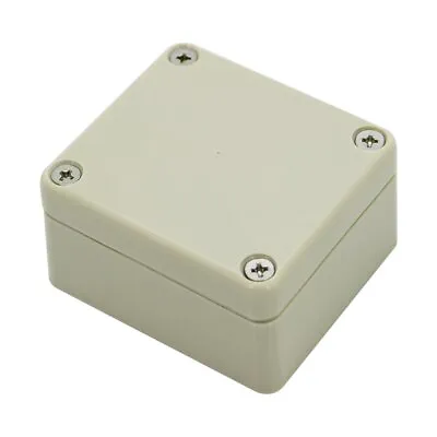 Sealed ABS Plastic Enclosure Multipurpose Electronic Project Box IP65 64x58x35mm • £6.89