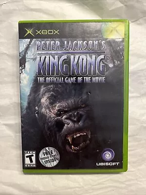 Peter Jackson's King Kong (Xbox) 2005 Complete With Manual & Movie Ticket • $13.26