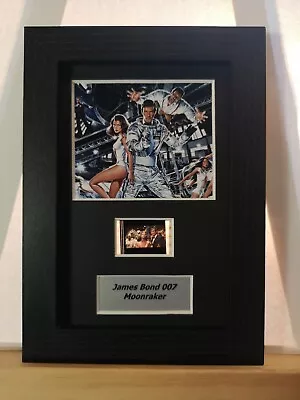 £10 • Buy Bond 007 Moonraker 6  X 4  Genuine 35mm Film Cell Display Framed Or Unframed