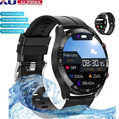 Smart Watch For Men Women Waterproof Smartwatch Bluetooth For IPhone Samsung • $37.99