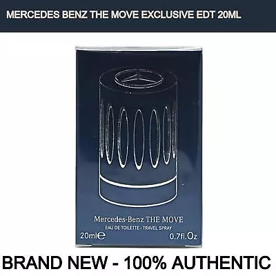 Mercedes-Benz The Move Men's EDT Spray Brand New 0.68 Oz / 20ml • $18.99