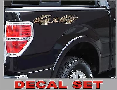 4x4 Truck Decals REAL TREE CAMOUFLAGE  (Set) For Ford F150 And Super Duty CAMO • $16.50