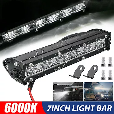 7 Inch 18W Spot Flood LED Work Light Bar Fog Lamp Offroad Driving Truck SUV ATV • $11.68