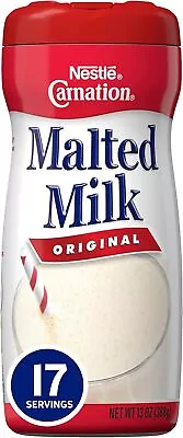 Nestle Carnation Original Malted Milk Powder Mix 13 Oz ((Free&Fast Shipping)) • $17.64