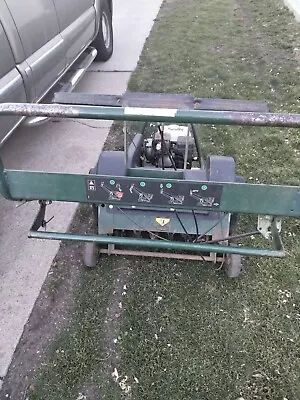 Turfco 26” Walk Behind Lawn Turf Aerator 4hp. Honda Gas Engine • $1495