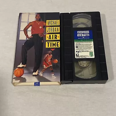 Michael Jordan Air Time (VHS 1993) NBA Chicago Bulls Preowned • $5