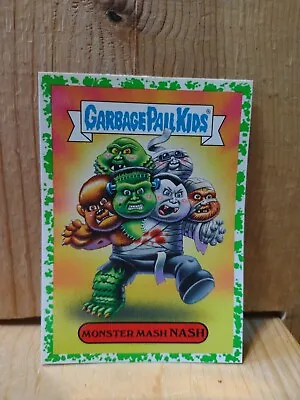 2018  GPK: MONSTER MASH NASH (GREEN) #12a Of 15 CLASSIC FILM MONSTER. GPK18 • $6.99