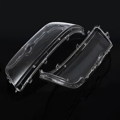 Pair Headlight Clear Lens Shell Covers For BMW E39 Facelift 520i 528i 530d 96-03 • $59.50