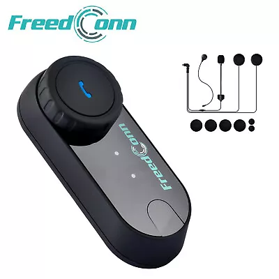 800M Motorcycle Intercom Bluetooth Helmet Headset For 3 Rider + FM Radio TCOM VB • $53.03