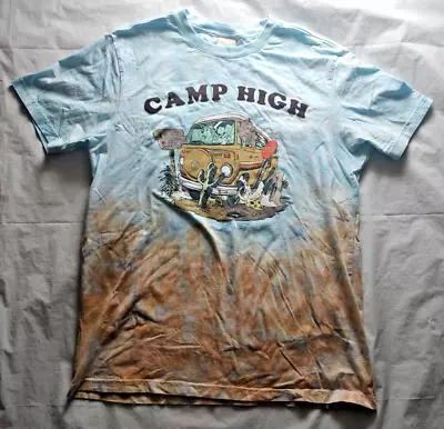 Camp High Collective Van Graphic Tie-Dye T-Shirt - Size Large / L • $44.95