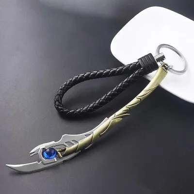 Marvel Avengers Loki Chitauri Scepter Keychain Metal Keyring Infinity Cosplay • £2.40