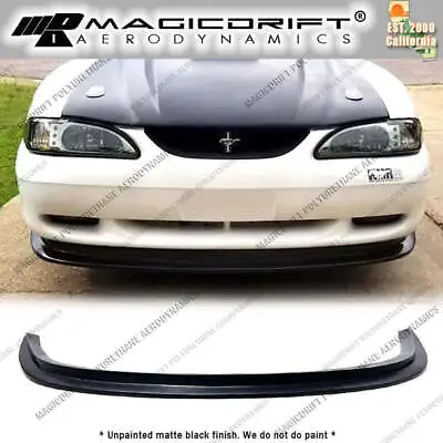 For 94 95 96 98 Ford Mustang MDA Cobra Style Front Bumper Chin Spoiler Splitter • $89.99