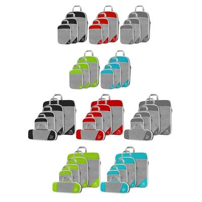 $49.95 • Buy Compression Packing Cubes Luggage Packing Organizers Travel For Woman & Man
