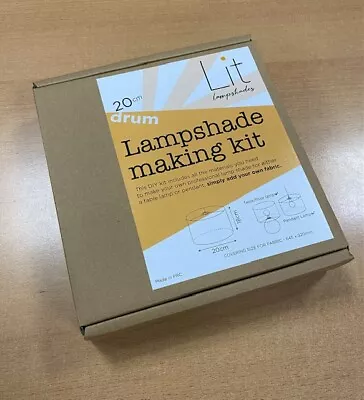 Lampshade Kit 20/30/45cm DRUM Make Your Own DIY. Craft • £11.50