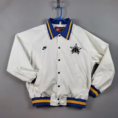 Seattle Mariners MLB Vintage Nike Cooperstown Collection Jacket Size Large White • $64.57