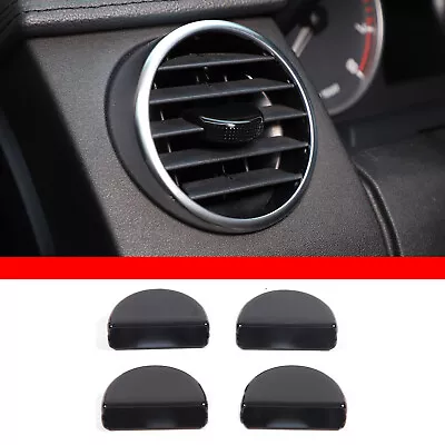 4x Gloss Black Air Vent Tab Cover TrimSet Fits Land Rover LR3 LR4 Discovery 3 4 • $23.99