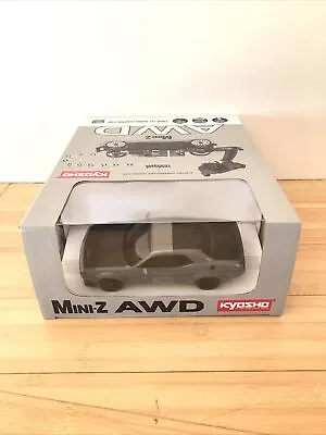 Kyosho Mini-Z AWD Dodge Challenger SRT Hellcat Redeye Gray 32621G MA020 NIB • $325