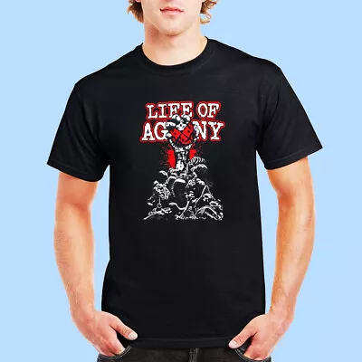 New Life Of Agony Metal Alternatif America Album Black T-Shirt Size S 5XL • $21.99