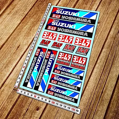 Suzuki Team Yoshimura Sticker Set Stickers Gsx-r 600 750 1000 GSXR • £10.90