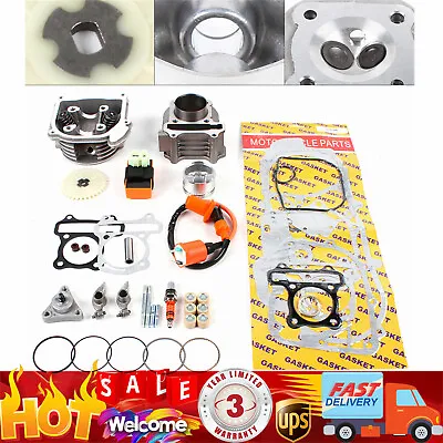 50mm Big Bore Cylinder Piston Kit GY6  100cc Scooter Moped 1P39QMB 139QMB US • $62.70