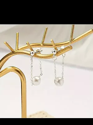 Earring Incredible Faux Pearl Unique • £9.99