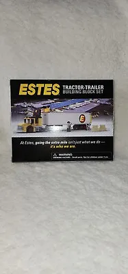 Estes Express Lines Holiday Exclusive Tractor Trailer Truck Building Block Set • $120