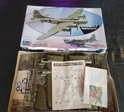 Revell B-17F  Memphis Belle  1:48 Scale Model Kit H-197 1978 - New / Damaged Box • $70