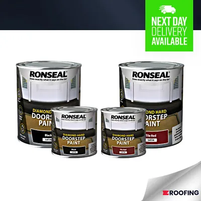 Ronseal Diamond Hard Doorstep Paint - Available In Various Colours & Sizes • £11.99