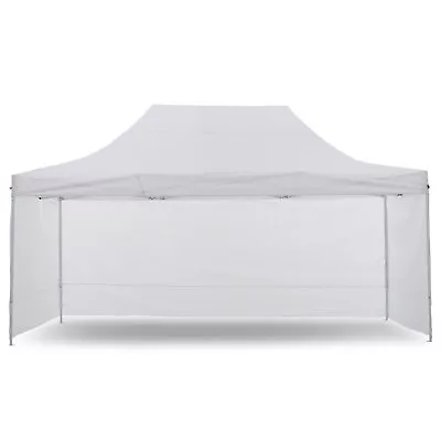 Wallaroo Gazebo Tent Marquee 3x4.5m PopUp Outdoor White • $305.74