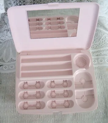 Mary Kay Color Palette Large 9x7.5 Tray Pink Mirror Compact #5928 Vintage W/Box • $14.95