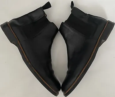 Men’s R.Soles - Judy Rothchild Black Leather Chelsea Boots Size UK 10. • £25