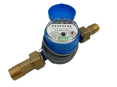 DAE AS200U-75P Water Meter Pulse Output 3/4 Inch NPT Couplings Gallon • $76