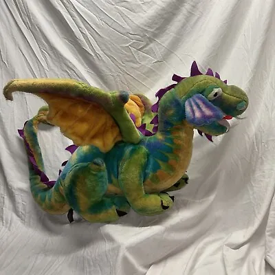 Dragon Jumbo Plush Melissa And Doug Wings Colorful Plush Toy #2121 Stuffed 40  • $14.99