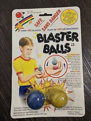 Blaster Balls By Plasti-snap Inc. Vintage • $22
