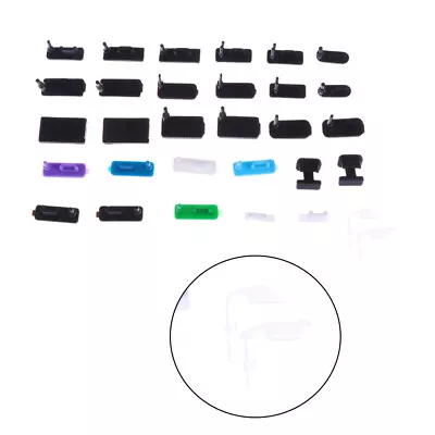 10 Pcs Micro USB Dust Plug Headphone Jack Port Micro USB Port • £6.75