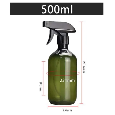 500ML Travel Refillable Plastic Perfume Atomizer Empty Small Refill Spray Bottle • £5.08