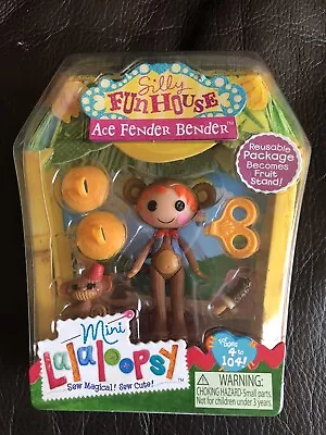 Ace Fender Bender Silly Funhouse Doll 3” LALALOOPSY Mini Monkey Cymbals • $10