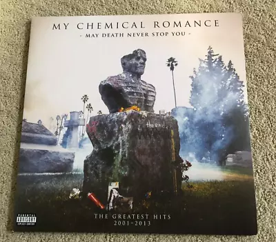 MY CHEMICAL ROMANCE May Death Never Stop You 2 LP REPRISE 537774-1 WITH INSERT • $17.50
