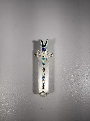 Vintage Mezuzah Case With Dove Lior Gluska Judaica Please Read • $14.99