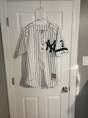 100% Authentic Mitchell & Ness 1995 New York Yankees Mariano Rivera Jersey 44 L • $275