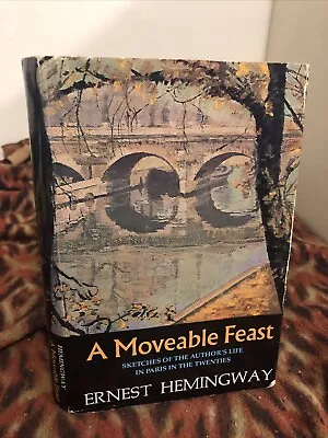 A Moveable Feast Ernest Hemingway 1964 1st Edition Hardcover Very Good Condition • $139